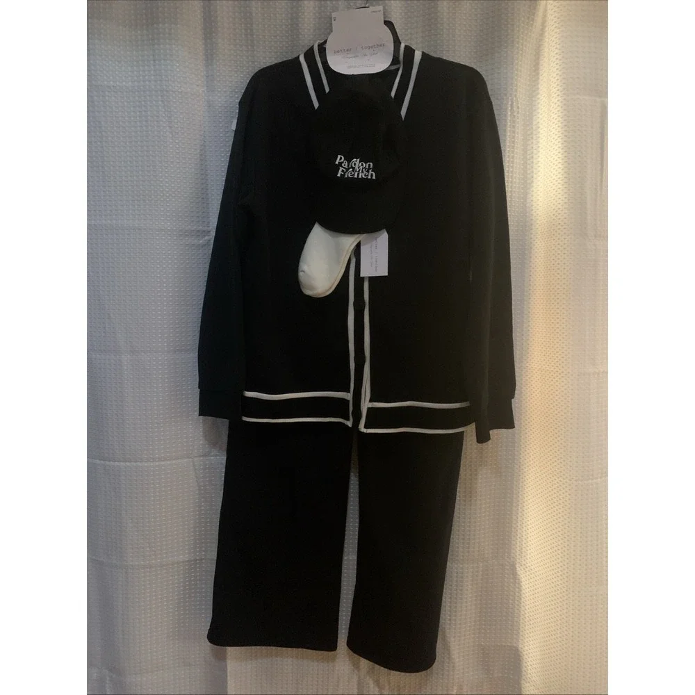 Better Together‎ Set Black And White Medium French Five Pieces Cap